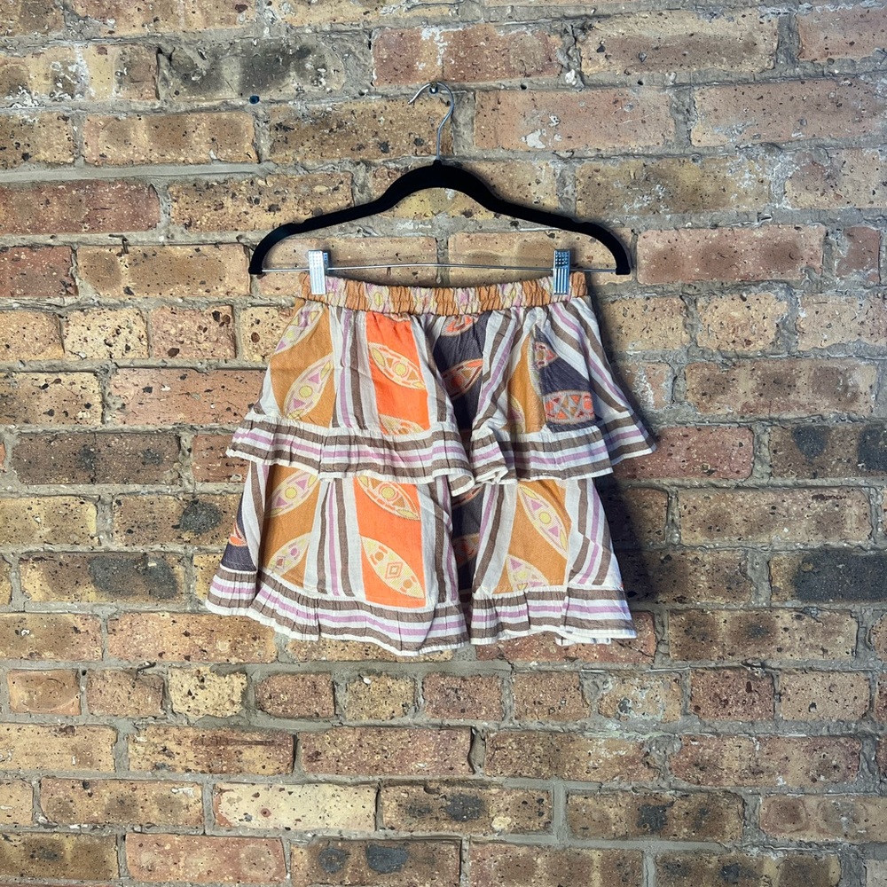 Devotion Twins ruffle mini skirt, size S, never been worn